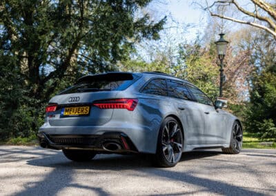 Audi RS6 Achteraanzicht | Meijers Autobedrijf