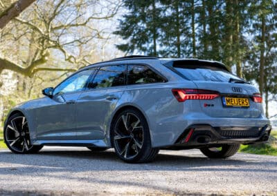 Audi RS6 Zij-Achteraanzicht | Meijers Autobedrijf